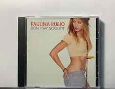 Paulina Rubio - Don't Say Goodbye (CD, Single, Promo) comprar usado  Enviando para Brazil