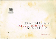 Daimler majestic major for sale  MANSFIELD