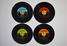 Vinyl record coasters for sale  PRESTON