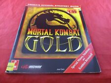 Libro de sugerencias para jugadores Mortal Kombat Gold Sega Dreamcast guía de estrategia segunda mano  Embacar hacia Argentina