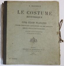 Racinet costume historique d'occasion  Plélan-le-Grand