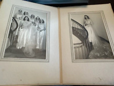Fotos de boda escaleras de caracol novia y criadas marco plegable TX, usado segunda mano  Embacar hacia Mexico