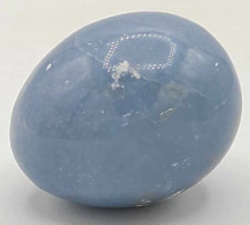 Used, ~ 2.1" Blue Angelite Egg Natural Mineral Crystal Polished Stone from Hong Kong for sale  Shipping to South Africa