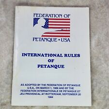 Vintage international rules d'occasion  Expédié en Belgium