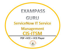 CIS-ITSM ServiceNow IT Service Management MARCH updated! 475QA for sale  Shipping to South Africa