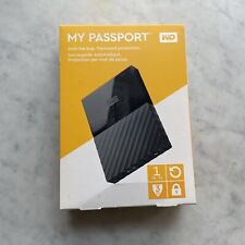 Disco rígido externo portátil WD - My Passport 1TB USB 3.0 - Preto comprar usado  Enviando para Brazil