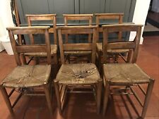 Vintage chapel chairs for sale  MARKET HARBOROUGH