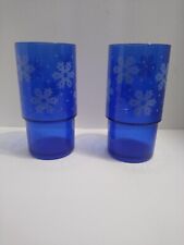Tupperware snowflake tumblers for sale  Plant City