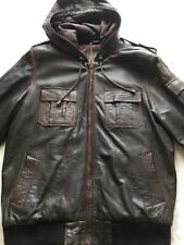 aviatrix mens leather jacket for sale  BIRMINGHAM