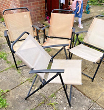Folding garden chairs for sale  KING'S LYNN