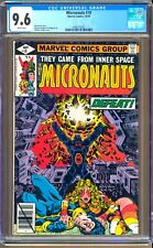 Micronauts cgc 9.6 for sale  Barnegat