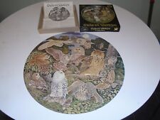 Owls round jigsaw for sale  HUNTINGDON