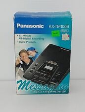 Sistema/máquina de respuesta digital Panasonic KX-TM100B - negro se enciende segunda mano  Embacar hacia Argentina