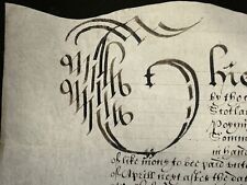 1613 indenture henry for sale  BEDFORD