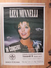 Poster liza minelli usato  Italia