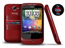 HTC WILDFIRE ROJO (sin bloqueo de SIM) Smartphone Wilan 3G GPS radio 5MP BUEN EMBALAJE ORIGINAL  segunda mano  Embacar hacia Argentina
