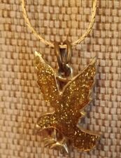 Colar de águia folheado a ouro Fabrini - VINTAGE - Usado - Corrente banhada a ouro 18". comprar usado  Enviando para Brazil