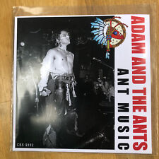 Adam ants antmusic for sale  CORSHAM