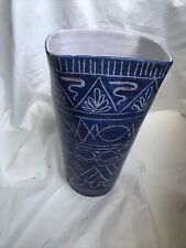Vase valauris bleue d'occasion  Lyon VIII