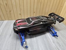 Traxxas E-Revo 1.0 1/8 Monster Truck Roller Slider Chassis with Servo & Upgrades, used for sale  Shipping to South Africa