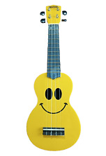 Ukulele Soprano Cool MAHALO U-Smile Amarelo Sorriso Feliz Rosto Usado comprar usado  Enviando para Brazil