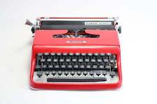 Usado, Olivetti Lettera/Pluma 22 Red Typewriter, Vintage, Mint Condition, Manual segunda mano  Embacar hacia Argentina