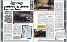 Daimler 420 limousine for sale  SLEAFORD
