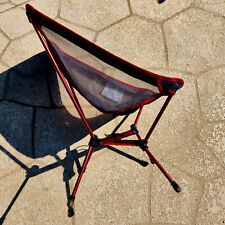 Ascend Rest/Light Ultra Light Camping Hiking Backpacking Chair Red & Grey, used for sale  Shipping to South Africa