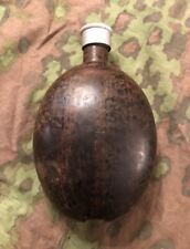 Bottiglia da campo Wehrmacht Africa Afrikakorps mense seconda guerra mondiale ""cocco"" ESB 40  usato  Spedire a Italy