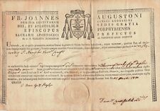 Religiosa papier 1830 d'occasion  Prades