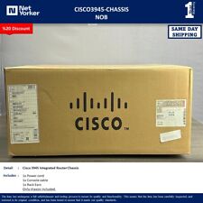 NOVO -Cisco CISCO3945-CHASSIS 3945 Chassi Roteador Integrado - Frete no Mesmo Dia comprar usado  Enviando para Brazil