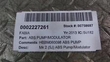 Abs pump fabia for sale  SKELMERSDALE