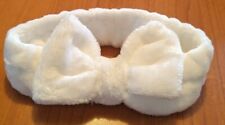 White fluffy headband for sale  CHESTER