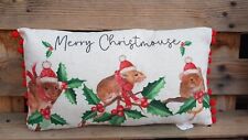 Christmas cushion merry for sale  DISS
