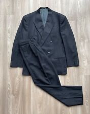 Traje de lana/cachemira vintage Giorgio Armani blazers y pantalones dobles, usado segunda mano  Embacar hacia Argentina