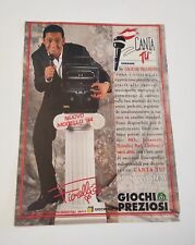 Inserto pubblicità 1994 usato  Italia
