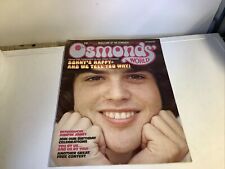 Osmonds magazine september for sale  ASHFORD