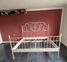 Metallbett weiß 180x200 gebraucht kaufen  Tuningen