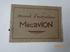 Rare manuel instruction d'occasion  Claye-Souilly