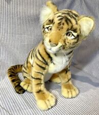 Hansa Plush Tiger Cub Standing Stuffed Animal Toy Collectible for sale  Shipping to South Africa