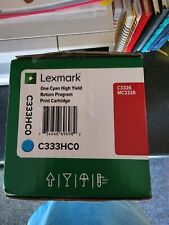 Used, Lexmark C333HC0 Cyan High Yield Print Cartridge for sale  Shipping to South Africa