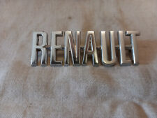 logo - monogramme  - insigne  RENAULT 4 - 4L  88 x 28 mm alu. 3 ergots comprar usado  Enviando para Brazil