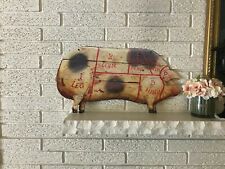 Antiqued butcher pork for sale  Saline