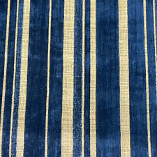 Tecido para estofamento Burch Fabrics Chase azul royal listra de chenille comprar usado  Enviando para Brazil
