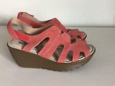 coral wedge sandals for sale  ORPINGTON