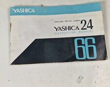 Yashica tlr manual for sale  FARNHAM