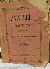 Cavalleria rusticana libretto usato  Italia