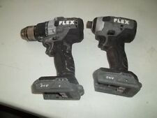 Used, used flex 24 volt  cordless drills for sale  Shipping to South Africa