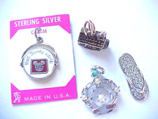 silver sterling 4 charms for sale  Elyria