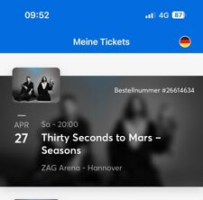 Tickets thirty seconds gebraucht kaufen  Köln